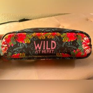 Papaya ‘Wild at Heart’ pencil pouch